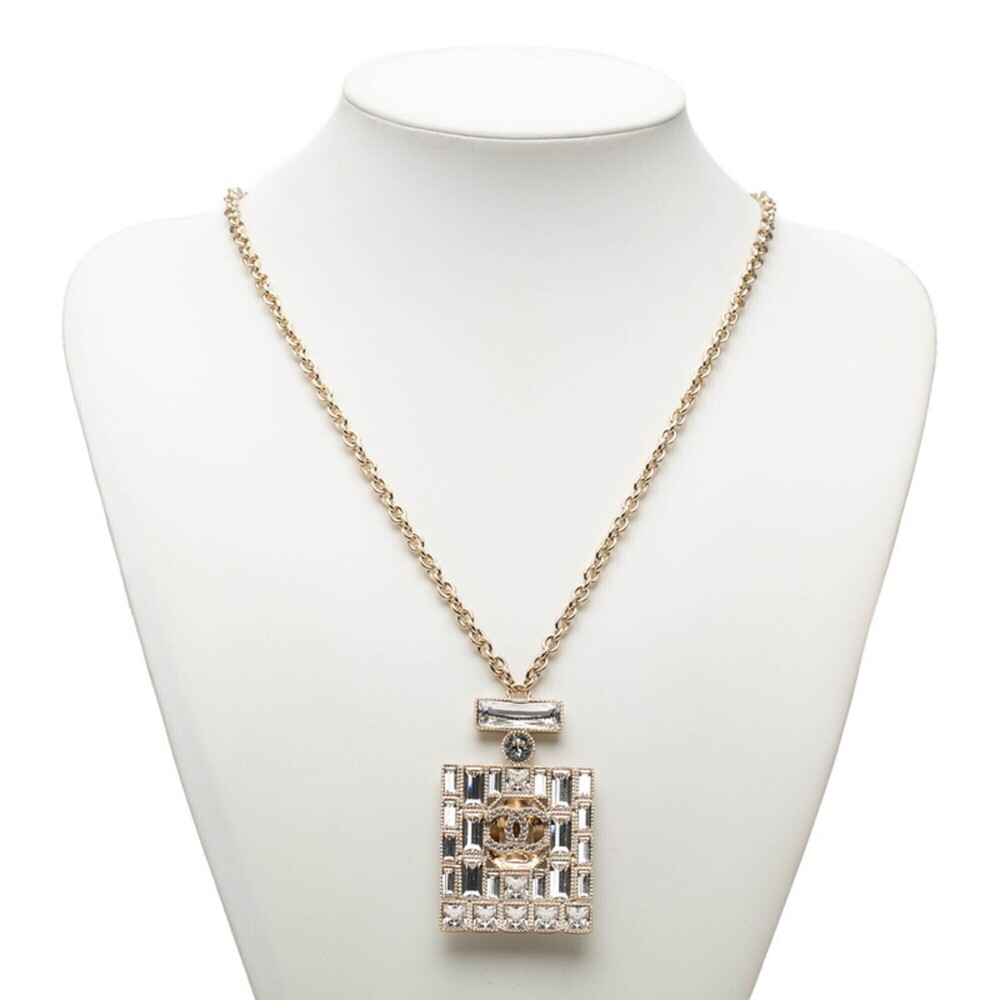 CHANEL Gold Logo Necklace - Picture 6 of 6